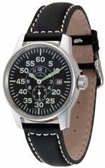 ZENO-WATCH BASEL Classic Artillery Observer Automatic Ref. 6595-6OB-a1 (ETA 2895 caliber) small seconds