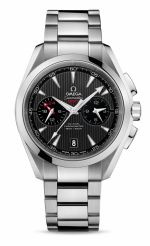 OMEGA SEAMASTER Aqua Terra Chronograph GMT Ref. 231.10.43.52.06.001 Omega Cal. 9605