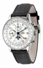 ZENO-WATCH BASEL X-Large Retro Chronograph Full Calendar Ref. P551-e2 self-winding Valjoux 7751