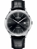 EDOX LES VAUBERTS Ref. 80106-3C-NIN Elegance Black Automatic 42MM 5 ATM