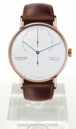 NOMOS GLASHÜTTE/SA LAMBDA ROSE GOLD 42MM REF. 932 - DUW 1001 MANUALLY WOUND CALIBER 84H PR