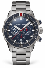 ULYSSE NARDIN Diver Chronograph 44mm Titanium Ref. 1503-170-7M/93  UN-150 manufacture movement