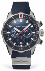 ULYSSE NARDIN Diver Chronograph 44mm Titanium Ref. 1503-170-3/93  UN-150 manufacture movement