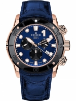 EDOX CO-1 Ref. 10242-TINR-BUIRN CO-1 chronograph 45mm 100ATM