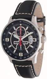 ZENO-WATCH BASEL X-Large Retro Chronograph Bicompax Date Ref. P557BVD-h1  Valjoux 7750 self-winding caliber