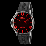 U-BOAT Capsoil DARKMOON 44MM RED GLASS SS/RUBBER CODE 8465/B