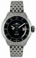 PILOT-INSTRUMENTS QUARTZ SB Ref. 4715Q-g1 steel black 42mm 5ATM Ronda 515 quartz movement