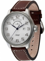 ZENO-WATCH BASEL Oversized (OS) retro Big Day & Date Ref. 8554DD-12-e2  ETA 2834 self-winding caliber