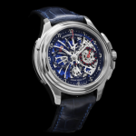 SCHAUMBURG WATCH Urbanic GALAXY LIMITED EDITION BLUE SKELETON CHRONOGRAPH