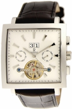 RENDEX by ZENO MECHANICAL Square Open Heart Automatic Day-Date-Month Ref. 11418-i2 SG2L27 self-winding caliber