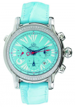 GIO MONACO Galileo Chrono Diamonds 326 - Diamonds: 1.00 Carat - Valjoux 7753 - Deployante Buckle
