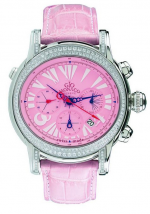 GIO MONACO Galileo Chrono Diamonds 327 - Diamonds: 1.00 Carat - Valjoux 7753 - Deployante Buckle