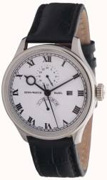 ZENO-WATCH BASEL Godat II GMT + Power Reserve ref. 6273GMTPR-i2-rom decorated Soprod 9035 movement