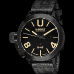 U-BOAT Classico U-47 Black Case Ref. 9160 47MM AB1 U-28 Swiss Self-Winding Caliber