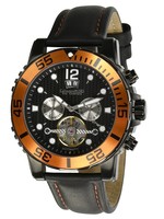 CALVANEO 1583 SEA COMMAND Black PVD /Orange, Automatik Diver, Ref. CM-SEA-S-12  RARE!!!