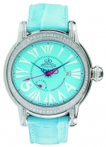 GIO MONACO Galileo Power Reserve Diamonds 342 - 1.00 carat - self-winding caliber ETA 2897