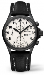  DAMASKO DC57 BLACK Ref. D1.57-2.K22 Valjoux 7750 Elaboré SELF-WINDING CHRONOGRAPH MVMT 40mm 10ATM