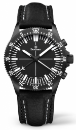  DAMASKO DC80 BLACK Ref. D1.80-2K19 - manufacture self-winding chronograph mvmt C51-1  42mm 10ATM