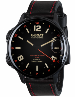 U-BOAT Capsoil REF. 9673 DOPPIOTEMPO 55 DLC RED REHAUT