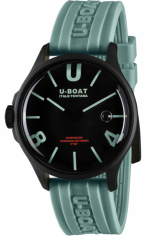 U-BOAT Darkmoon REF. 9526/B 44MM BK CURVE AQUAMARINE PVD