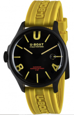 U-BOAT Darkmoon REF. 9522/A 44MM BLACK YELLOW PVD