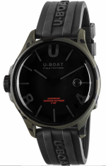 U-BOAT Darkmoon REF. 9553 44MM CAMOUFLAGE BK CURVE GREY