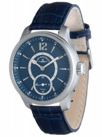 ZENO-WATCH BASEL Oversized (OS) pilot Winder Blue Ref. 8558-6-h4 Manually Wound Caliber Unitas 6498, 30s Design