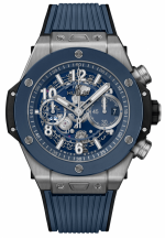 HUBLOT BIG BANG UNICO TITANIUM BLUE CERAMIC 44MM REF. 421.NL.5170.RX FLYBACK CHRONOGRAPH HUB1280