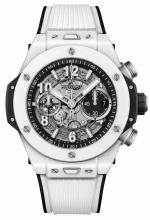 HUBLOT BIG BANG UNICO WHITE CERAMIC 44MM REF. 421.HX.1170.RX  FLYBACK CHRONOGRAPH HUB1280