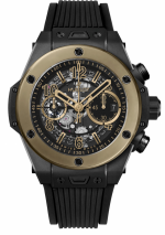 HUBLOT BIG BANG UNICO CERAMIC MAGIC GOLD 44MM REF. 421.CM.1130.RX  FLYBACK CHRONOGRAPH HUB1280