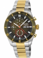GEVRIL Yorkville Chronograph Automatique Ref. 48625B 43mm 20ATM ETA 7750 Caliber