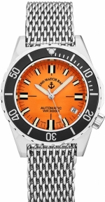 ZENO-WATCH BASEL Army Diver Automatic Ref. 485N-a5MM Ltd/150 Soprod P024 / SW200