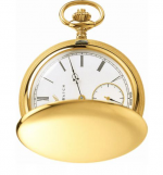  AEROWATCH CLASSIC SAVONNETTE 18K GOLD 50MM POCKET WATCH REF. 55770 J801 UNITAS 6498