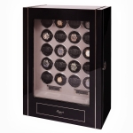 WATCH WINDERS Rapport London Est. 1898 PARAMOUNT TWENTY WATCH WINDER - BLACK W220