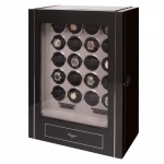 WATCH WINDERS Rapport London Est. 1898 PARAMOUNT TWENTY WATCH WINDER - CARBON FIBRE W230