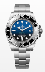 ROLEX SEA-DWELLER DEEPSEA D-BLUE REF. 136660-0003 44MM OYSTERSTEEL 390ATM, SELF-WINDING CALIBER 3235