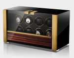WATCH WINDERS Modalo VICTORY For 8 Automatic Watches - No. 3908 614G Macassar - Gold