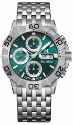 JEAN MARCEL MYTHOS II MODEL 520.60.92.68 AUTOMATIC CHRONOGRAPH JM A15 (base ETA Valjoux 7750)
