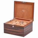 WATCH BOXES Rapport London Est. 1898 L280 HERITAGE SIXTEEN WATCH BOX - MACASSAR
