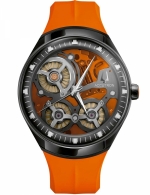 DESIGNER BRANDS BULOVA Ref. 28A205 Accutron DNA Casino Limited Edition orange, NS30 Kinetic Ltd/100