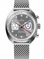 EDOX SPORTSMAN CHRONOGRAPHE AUTOMATIQUE REF. 08202-3G-GIN 30ATM - DUAL BAND - LTD/600