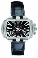 GIO MONACO Primadonna Chrono Diamonds Ref. 288 Diamond set: 1.00 carat  ETA 251.471 quartz caliber