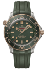 OMEGA SEAMASTER DIVER 300M 42 MM, TITANIUM ‑ BRONZE GOLD REF. 210.92.42.20.10.001 Master Chronometer 8806