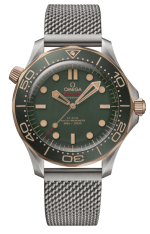 OMEGA SEAMASTER DIVER 300M 42 MM, TITANIUM ‑ BRONZE GOLD REF. 210.90.42.20.10.001 Master Chronometer 8806