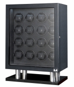 WATCH WINDERS Volta 16 Signature Series Carbon Fibre Ref. 31-560160 for 16 automatic timepieces (ships from the USA)