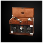 WATCH WINDERS Underwood London Three Module with Jewellery Case Briarwood Ref. UN/824 W  700011/31