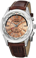 VULCAIN AVIATOR GMT - ø42MM Cricket Dual Time Ref. 100108.143LFBK