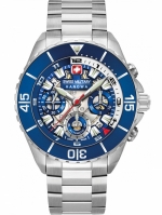  SWISS MILITARY (HANOWA) Automatic Skeleton Chronograph Ref. 05-5342.04.003SET Hans Noll 44MM 10ATM