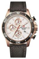 SWISS ALPINE MILITARY red force chrono REF. 7035.9562SAM IP ROSE GOLD QUARTZ CHRONOGRAPH CAL. RHQ 3540.D