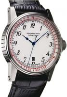 SCHAUMBURG WATCH Ceramatic Lindburgh & Benson - automatic - Art Nouveau ceramic dial, compl. Watch Winder Etui